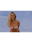 Wavy Daze Bandeau Top Swimwear Epicplacess   