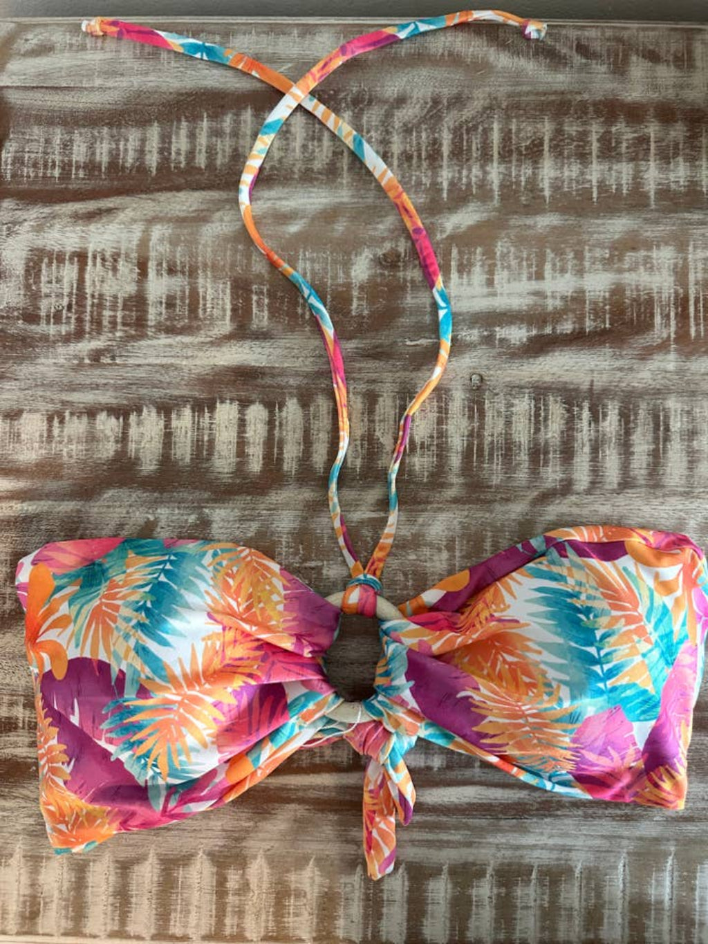 Wavy Daze Bandeau Top Swimwear Epicplacess   