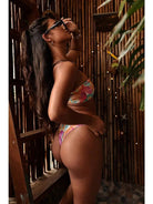 Wavy Daze Bandeau Top Swimwear Epicplacess   
