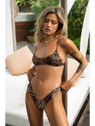 Pre Order Samsara- Bikini Top Leopard Swimwear Epicplacess   