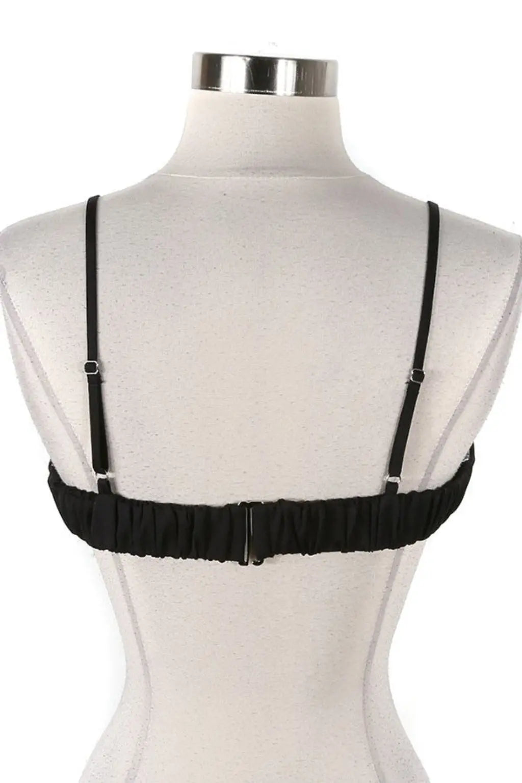 Stone Tailored Look Stretch Woven Crop Top - Epicplacess
