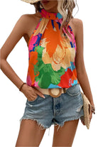 Sky Floral Is The Limit Blouse Top - Epicplacess