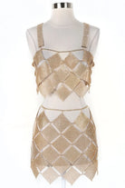 Cross Verva Metallic Mesh Two Piece Set - Epicplacess