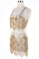 Cross Verva Metallic Mesh Two Piece Set - Epicplacess